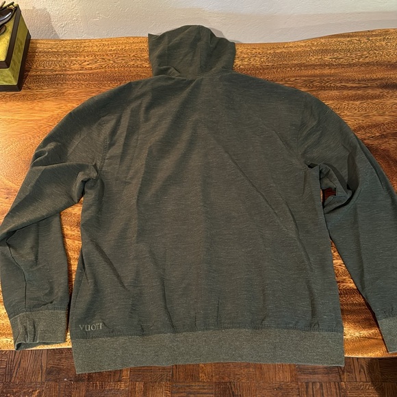 Vuori Hoodie Full Zip Jacket Green- Men’s Large - Picture 4 of 5
